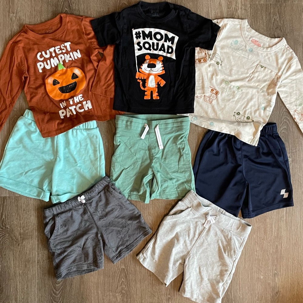 Toddler Bundle of 3T clothes Cat & Jack Children’s Places Carters Tops & Shorts